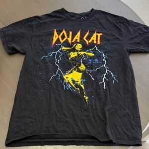 Black Doja Cat Graphic T-Shirt